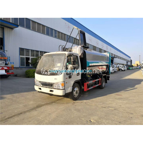 Camion à ordures de cuisine en acier inoxydable Dongfeng